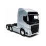 Imagem de Miniatura Caminhão Cavalo Volvo FH Trucado Welly 1/64 Prata