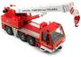 Imagem de Miniatura Caminhão Guindaste Crane Truck Emergency Vermelho Bburago 32010