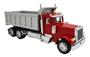 Imagem de Miniatura Caminhão Peterbilt 379 Vermelho Caçamba Welly 1:32