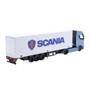 Imagem de Miniatura Caminhão Scania 770S Container Trailer Azul Maisto 11682