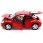 Imagem de Miniatura Carro Coleção Volkswagen New Beetle Vermelho 1:25 - Maisto