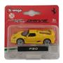 Imagem de Miniatura Carro Ferrari F50 Race E Play 1/64 Amarelo Bburago 56000