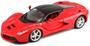 Imagem de Miniatura Carro Ferrari Laferrari 1/24 Race e Play Vermelho Bburago 26001
