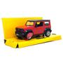 Imagem de Miniatura Carro Jipe Suzuki Jimny 2018 1/32 Vermelho Calif. Collectibles 68323