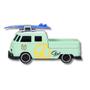 Imagem de Miniatura Carro Volkswagen Kombi Pickup T1 Surf 1/64 Verde Majorette