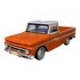 Imagem de Miniatura Chevrolet C10 Laranja Metal Motormax 1:24