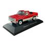 Imagem de Miniatura Chevrolet C10 Silverado 1986 Vermelho Metal 1:43