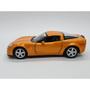 Imagem de Miniatura Corvette C6 Z06 2007 Kinsmart 1/36 Metal e Fricção Laranja