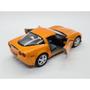 Imagem de Miniatura Corvette C6 Z06 2007 Kinsmart 1/36 Metal e Fricção Laranja