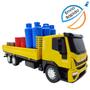 Imagem de Miniatura De Caminhão Iveco Tector Expresso Óleo Carga Brinquedo Infantil