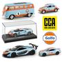 Imagem de Miniatura de Carro em Metal - Escala 1:43 - McLaren, Beetle, Ford GT, Volkswagen Bus e Gulf Oil Co