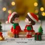 Imagem de Miniatura de Casal de Natal - Decoração para Casa, Carro e Jardim Encantado