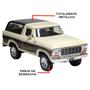 Imagem de Miniatura De Ferro Ford Bronco 1978 1/24 17cm Motor Max