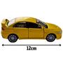 Imagem de Miniatura De Ferro Mitsubishi Lancer Evolution X 12cm 1:36