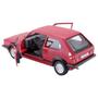 Imagem de Miniatura De Ferro Volkswagen Golf GTI MK1 16cm 1/24 Bburago