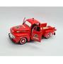 Imagem de Miniatura de metal pickup Ford f-1 1948 bombeiro escala 1/25 Maisto