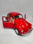 Imagem de Miniatura de metal Volkswagen Fusca escala 1/24 welly