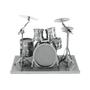 Imagem de Miniatura De Montar Metal Earth Bateria Rock Drum Set MMS076