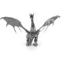 Imagem de Miniatura De Montar Metal Earth Iconx Silver Dragon ICX023