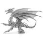 Imagem de Miniatura De Montar Metal Earth Iconx Silver Dragon ICX023