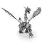 Imagem de Miniatura De Montar Metal Earth Iconx Silver Dragon ICX023