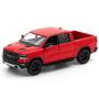 Imagem de Miniatura Dodge RAM 1500 2019 Kinsmart 1/46 Metal e Fricção Vermelha