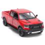 Imagem de Miniatura Dodge RAM 1500 2019 Kinsmart 1/46 Metal e Fricção Vermelha