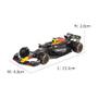 Imagem de Miniatura F1 Red Bull RB20 2024, Bburago, 1/43, 13CM, Em Metal