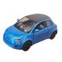 Imagem de Miniatura Fiat 500e Kinsmart 1:28 Metal e Fricção Azul