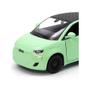 Imagem de Miniatura Fiat 500e Kinsmart 1:28 Metal e Fricção Verde Claro