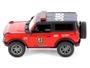 Imagem de Miniatura Ford Bronco 2022 Kinsmart 1/34 Metal e Fricção Vermelho Bombeiro