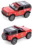 Imagem de Miniatura Ford Bronco 2022 Kinsmart 1/34 Metal e Fricção Vermelho Bombeiro