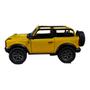 Imagem de Miniatura Ford Bronco Amarelo Teto aberto Metal 1:34