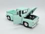 Imagem de Miniatura Ford F100 Pickup 1955/56 Verde Água Metal 1:24