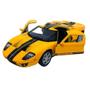 Imagem de Miniatura Ford GT 2006 Kinsmart 1/36 Metal e Fricção Amarelo