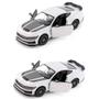 Imagem de Miniatura Ford Mustang Dark Horse 2024 Kinsmart 1:38 Metal e Fricção Branco