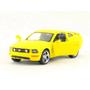 Imagem de Miniatura Ford Mustang GT 2006 Kinsmart 1:38 Metal e Fricção Amarelo