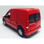 Imagem de Miniatura Ford Transit Connect Metal e Fricção Welly 1/38 Vermelho