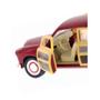 Imagem de Miniatura Ford Woody Wagon 1949 Kinsmart 1/40 Metal e Fricção Vermelho