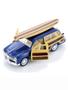 Imagem de Miniatura Ford Woody Wagon 1949 Prancha Kinsmart 1/40 Metal e Fricção Azul