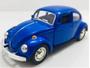 Imagem de Miniatura Fusca 1967 RMZ 1/32 Metal e Fricção Azul Brilhante