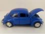 Imagem de Miniatura Fusca 1967 RMZ 1/32 Metal e Fricção Azul Brilhante