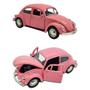 Imagem de Miniatura Fusca 1967 RMZ City 1/32 Metal e Fricção Rosa