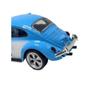 Imagem de Miniatura Fusca Rodão Metal Die Cast Fricção 1/32 Azul/Branco