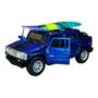 Imagem de Miniatura Hummer H2 Picape Surf Azul Metal 1:40