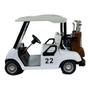 Imagem de Miniatura Kart Carrinho Golf Branco 1:28