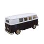 Imagem de Miniatura Kombi 1962 RMZ 1/32 Metal e Fricção Branco/Preta