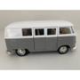 Imagem de Miniatura Kombi 1962 RMZ City 1/32 Metal e Fricção Branca/Cinza