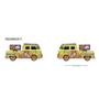 Imagem de Miniatura Kombi Peace Music Deluxe Cars 1/64 Majorette