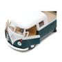 Imagem de Miniatura Kombi Pickup 1963 Kinsmart 1/34 Branco/Verde